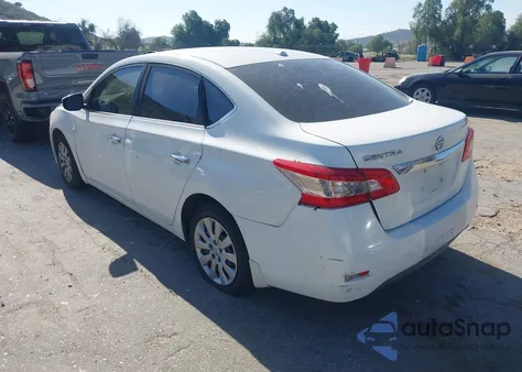 2013 Nissan Sentra Sv из США, поврежденный, VIN 3N1AB7AP1DL669425